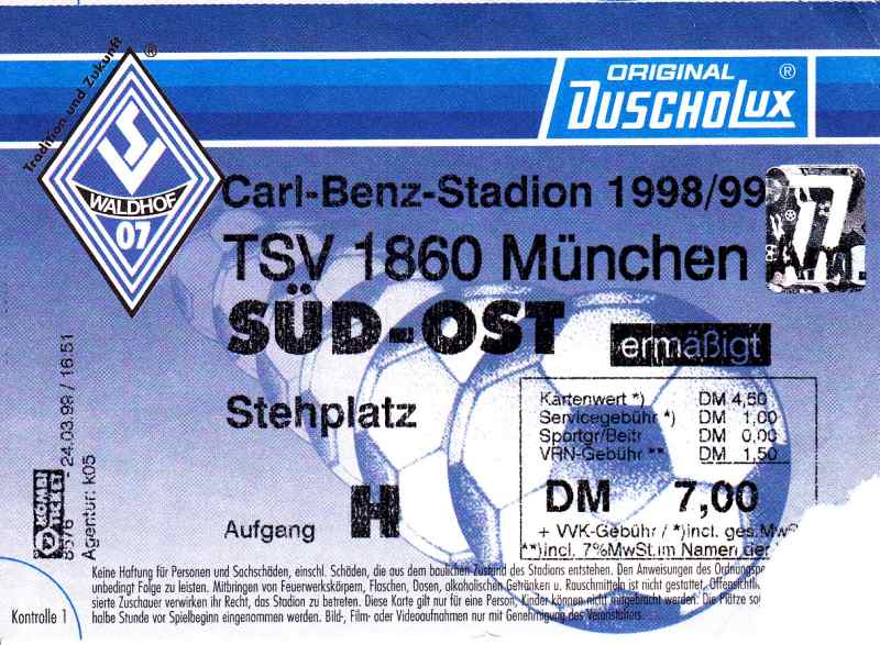 Eintrittskarte 1998-99 SVW-1860MünchenAm.jpg