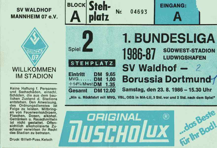 Karte Waldhof Borussia Dortmund 23 8 1986.jpg