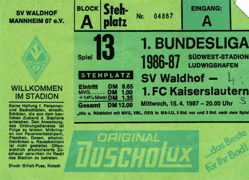 Karte Waldhof FC Kaiserslautern 15 04 1987.jpg