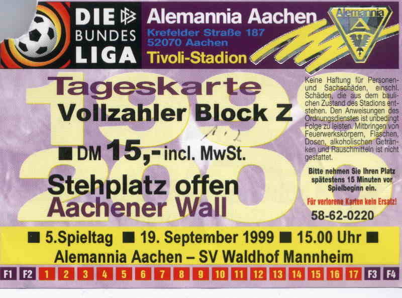 Alemannia Aachen - SVW, 19.09.1999, 1-2.JPG