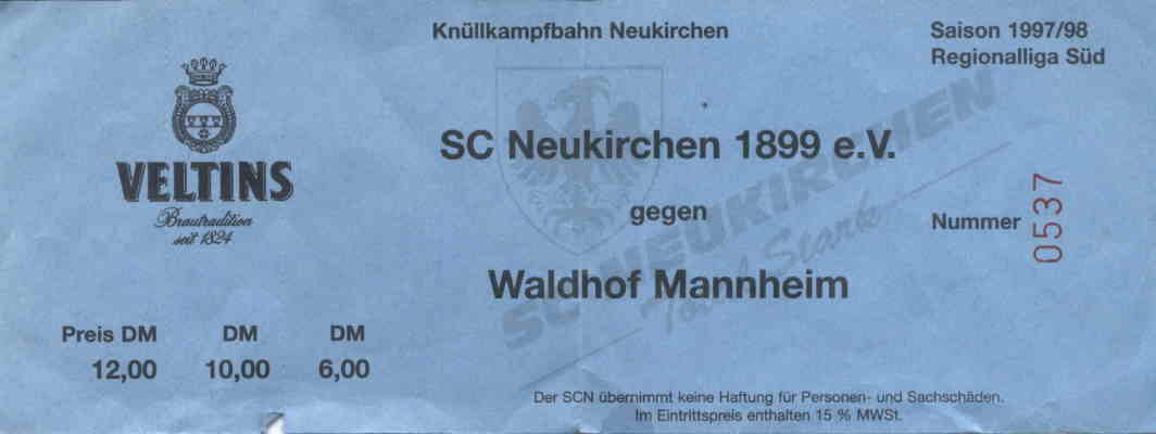 SC Neukirchen 1899 e.V. - SVW, RL Süd, 1997-1998, 3-1.JPG