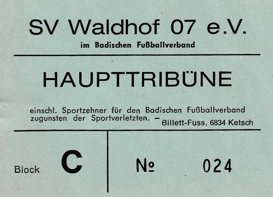 Eintrittskarte DFB Pokal SV Chio Waldhof Bremer SV 76 77.jpg