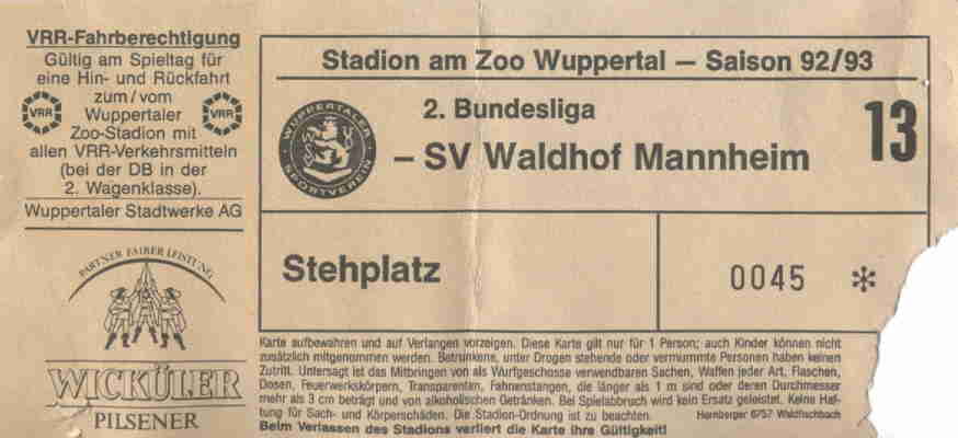 Wuppertaler SV - SVW, 2. BL, 1992-1993, 4-3.JPG