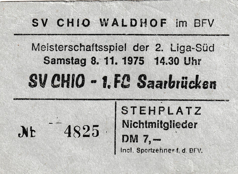 Eintrittskarte 1975 76 Chio Waldhof 1. FC Saarbrücken.jpg