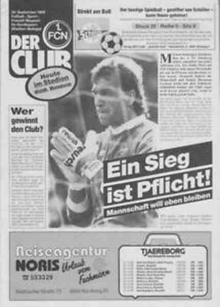 Magazin 11.Spieltag 1989-1990 1. FC Nürnberg SVW.jpg