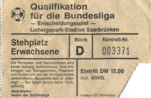 SV Waldhof - SV Darmstadt, Relegation 09.06.88, 5-4 n. E. in Saarbrücken.JPG