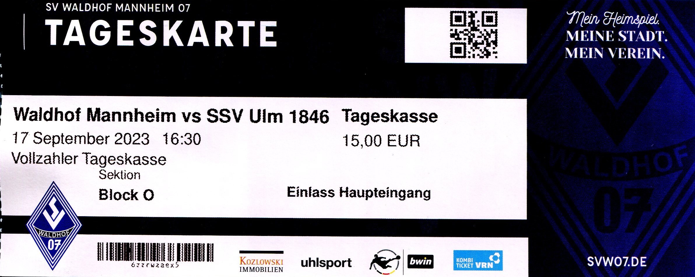 Eintrittskarte 6.Spieltag 2023-2024 SVW SSV Ulm 1846.jpg