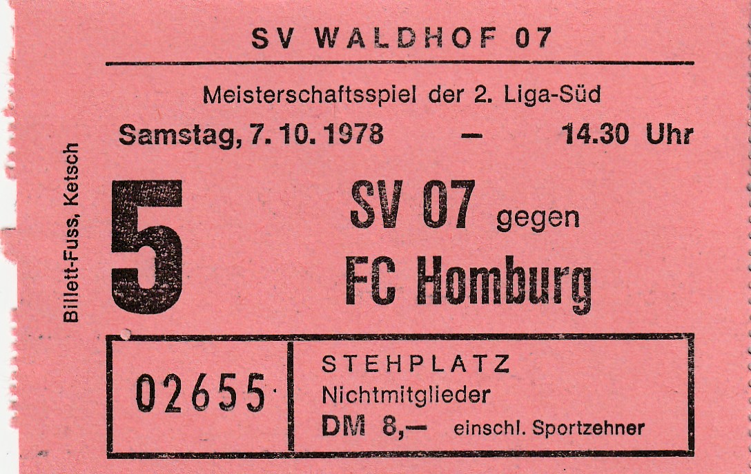 Eintrittskarte 1978 79 SV Waldhof 07 FC 08 Homburg.jpg