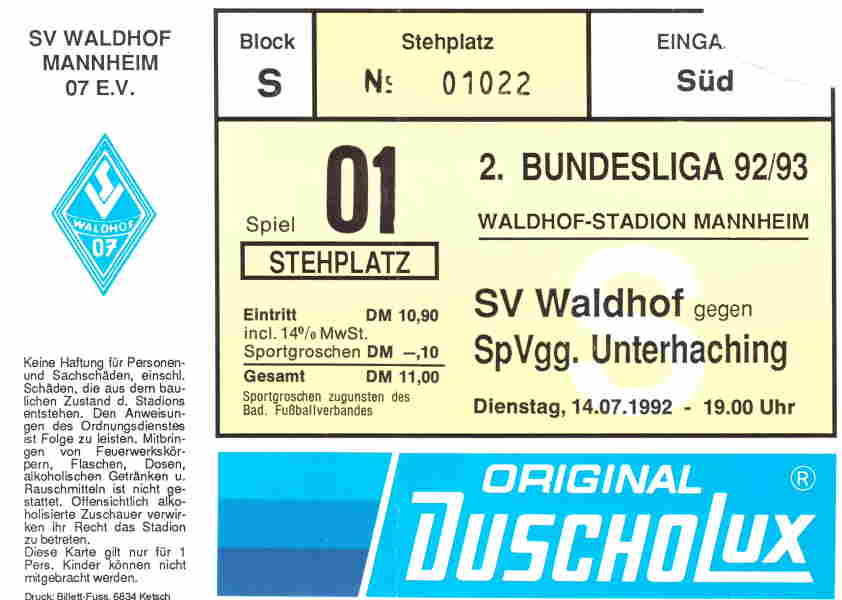 Eintrittskarte Heim 1992 93 Unterhaching.jpg