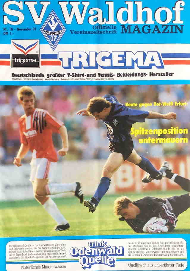 Magazin 19.Spieltag 1991-1992 Waldhof-FC Rot-Weiß Erfurt.jpg