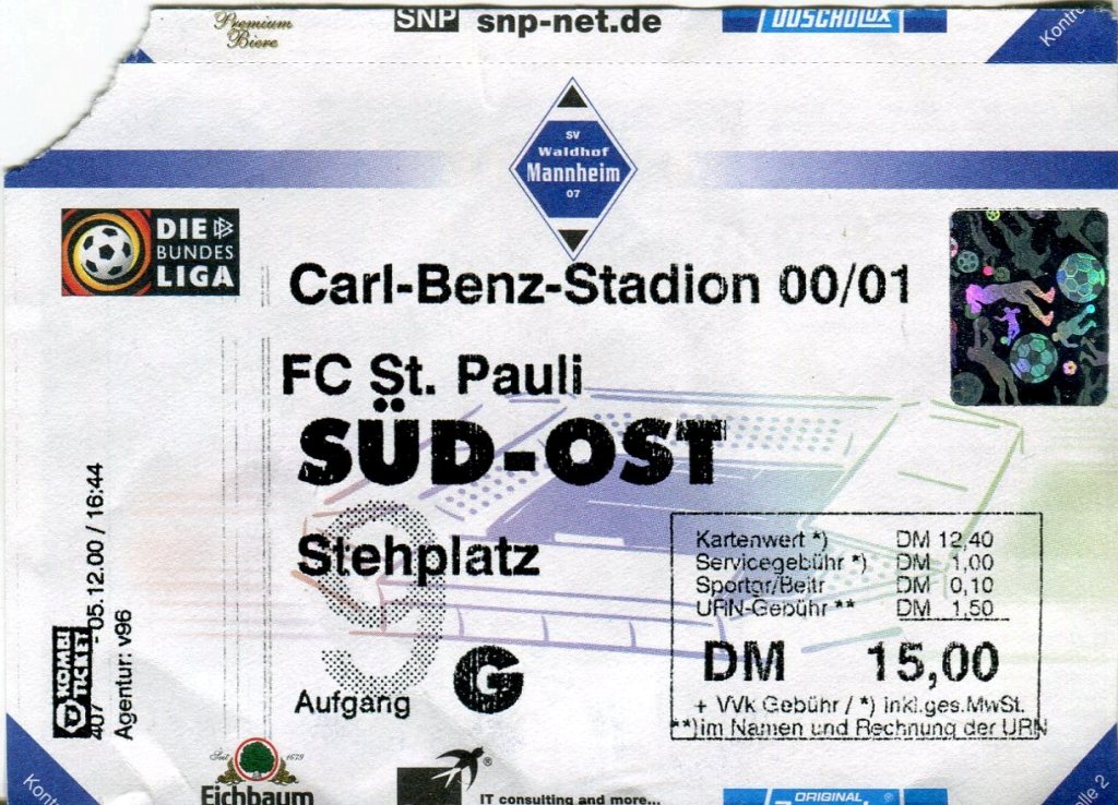 Eintrittskarte 19.Spieltag 2000-2001 SVW FC St. Pauli.jpg