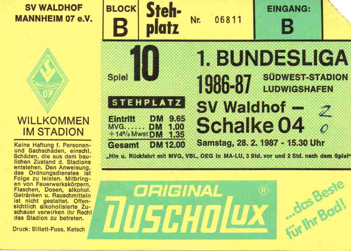 Karte Waldhof Mannheim Schalke 04 28 Februar 1987.jpg