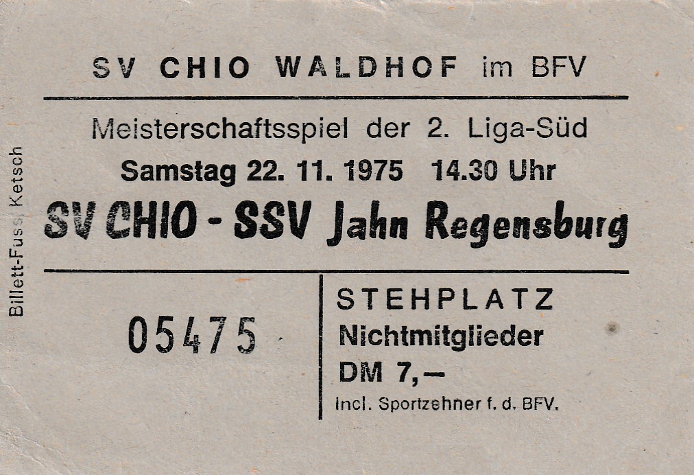 Eintrittskarte 1975 76 Chio Waldhof Jahn Regensburg.jpg
