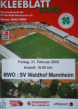 Magazin 22.Spieltag 2002-2003 Rot Weiß Oberhausen SVW.jpg