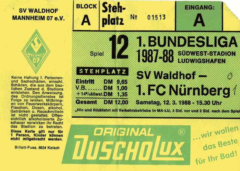 Karte Waldhof FC Nuernberg 12 3 1988.jpg