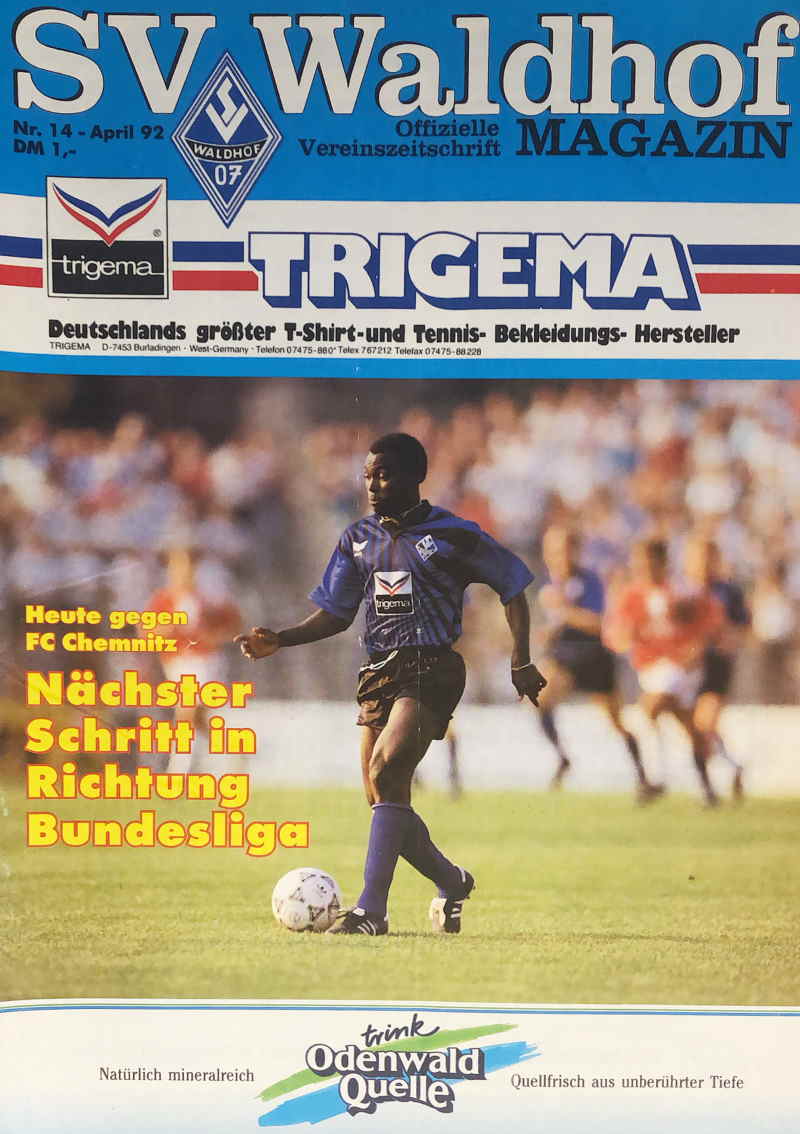 Magazin 28 Sp Waldhof Chemnitzer FC 91 92.jpg