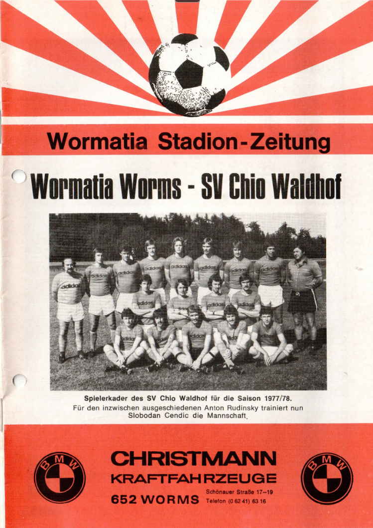 Magazin 16.Spieltag 1977-1978 Wormatia Worms SVW.jpg