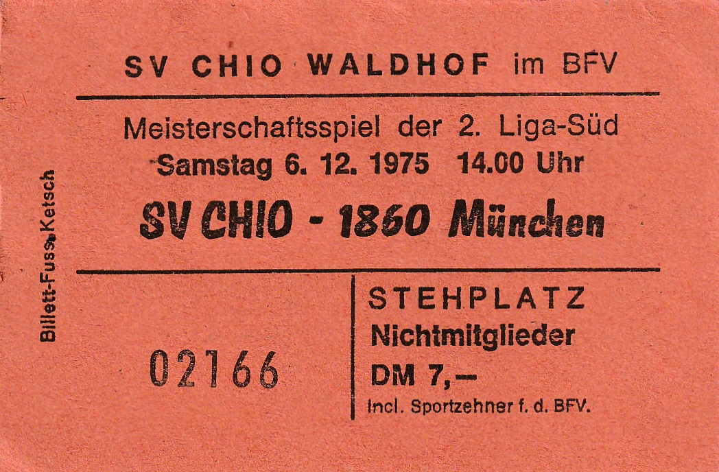 Eintrittskarte 1975 76 Chio Waldhof TSV 1860 München.jpg