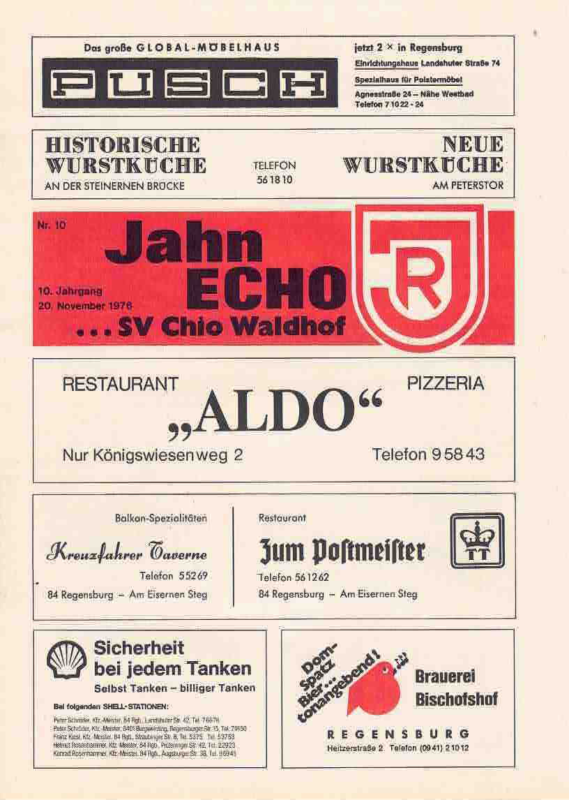 Magazin 16 Sp Jahn Regensburg Waldhof 76 77.jpg