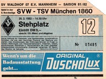 Eintrittskarte 25.Spieltag 1981-1982 SVW TSV 1860 München.jpg