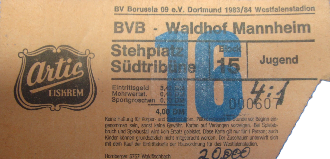 Karte-Borussia Dortmund Waldhof 1983 84.png