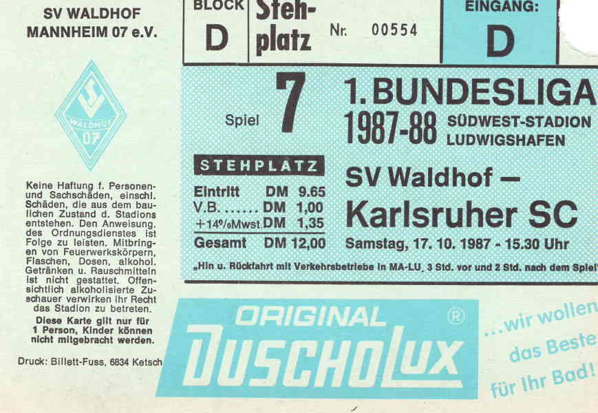 Eintrittskarte Heim 1987-88 Karlsruhe.jpg