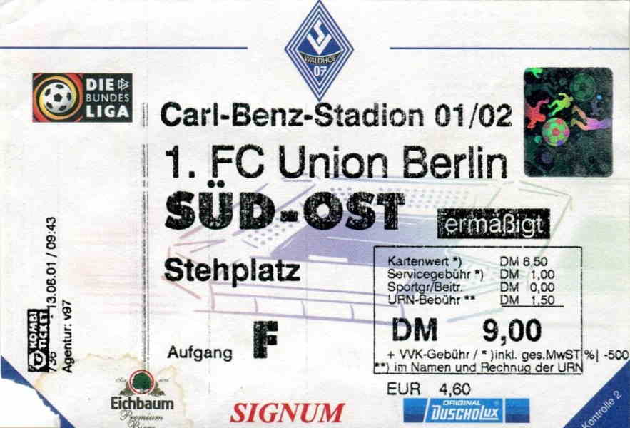 Eintrittskarte 6.Spieltag 2001-2002 SVW 1. FC Union Berlin.jpg
