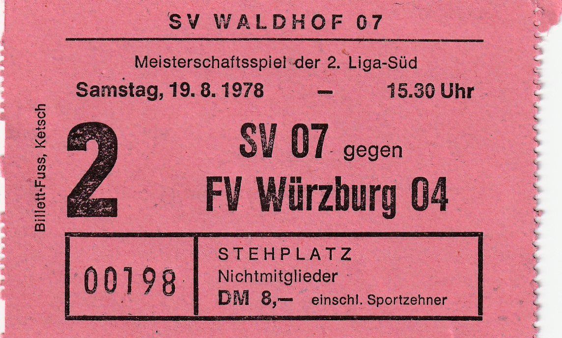 Eintrittskarte 1978 79 SV Waldhof 07 FV Würzburg 04.jpg