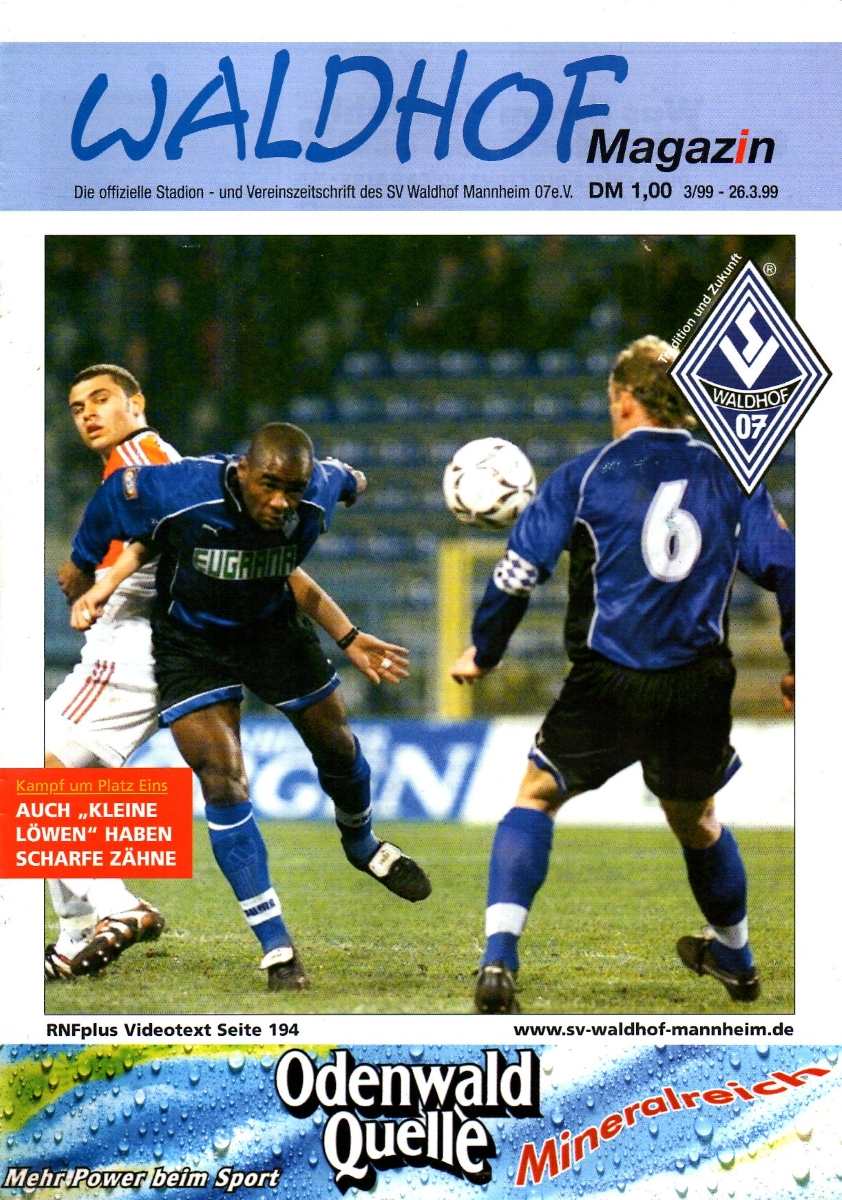 Magazin 24.Spieltag SVW TSV 1860 München II 26 Mrz 1999.jpg