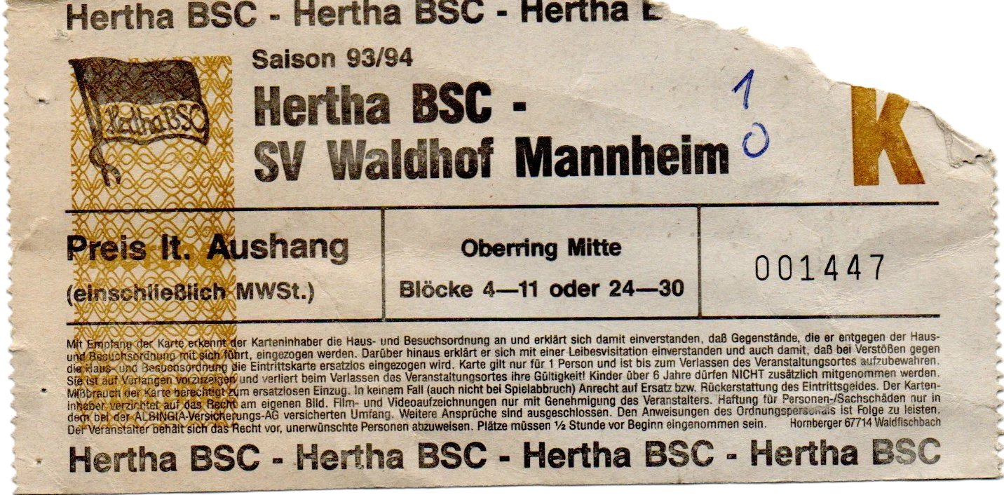 Karte-Hertha BSC Waldhof 1993 94.png