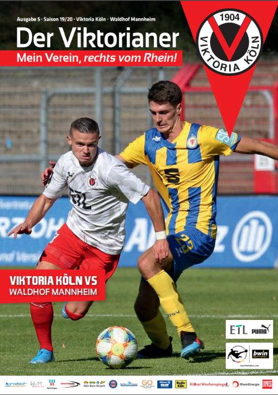 Magazin 11.Spieltag 2019-2020 FC Viktoria Köln Waldhof Mannheim.jpg